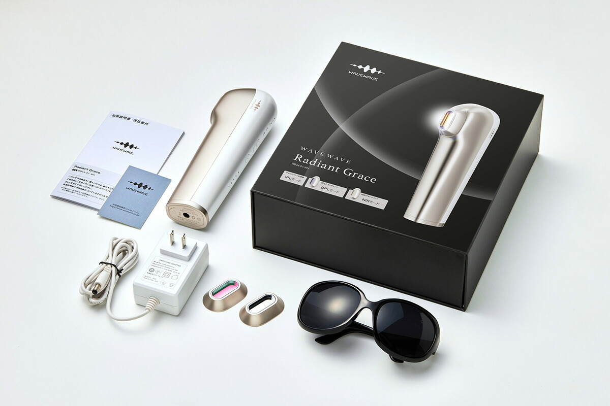 楽天市場】光美容器 DPL NIR IPL 家庭用【WAVEWAVE Radiant Grace