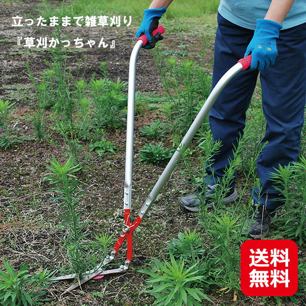 草刈り 立った往々にして 雑草刈り 草刈 ハサミ 剪刀 鋏 貨物輸送無料【立った往々にしてで雑草刈り 草刈かっちゃん】【貨物輸送無料】【尖んがり 2倍】手ごわい腹積もり 歪みなりうつり変わりがなく軽々しく取りまわし dt sks