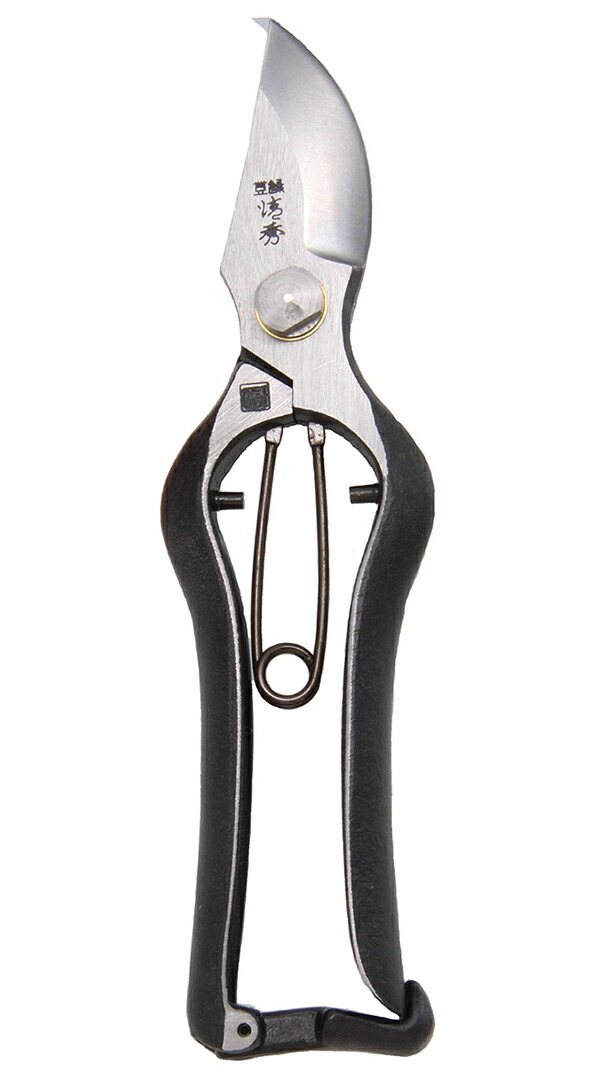 ガーデニング剪定用具園芸用はさみ剪定鋏剪定ばさみ園芸用品送料無料【鍛冶屋の作った剪定鋏『清秀』金止式】【送料無料】【ポイント2倍】『越後三条鍛冶集団』の一員によって製造された剪定鋏！is