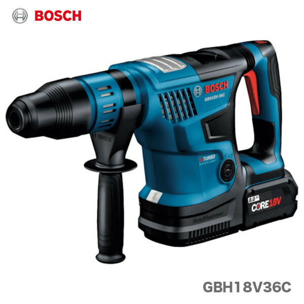 【数量限定価格】〈ボッシュ〉コードレスハンマードリル（SDS-max）GBH18V-36C