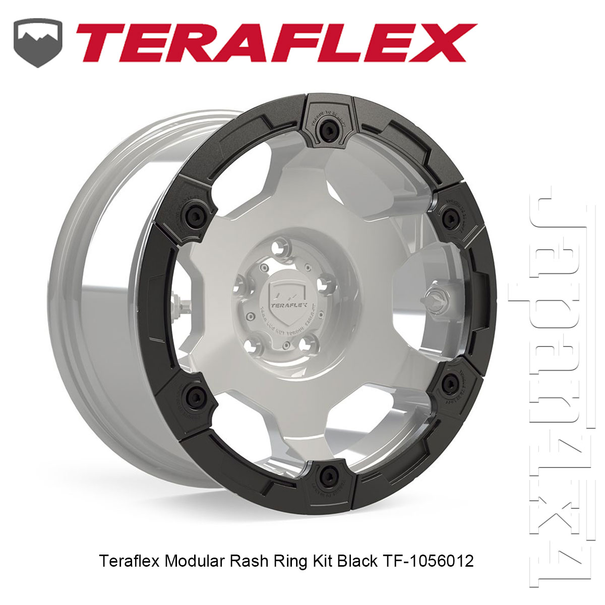 TeraFlex Nomadホイール用 リムリング (黒)｜Japan4x4