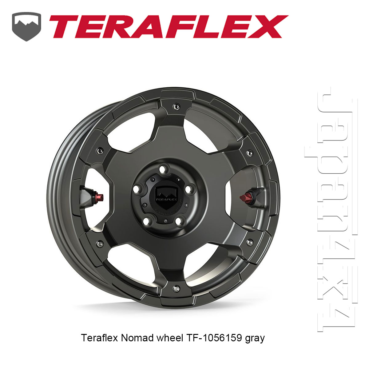 TeraFlex製 Nomadホイール 17インチ PCD127x5穴 (灰/ラングラー) 31,667円