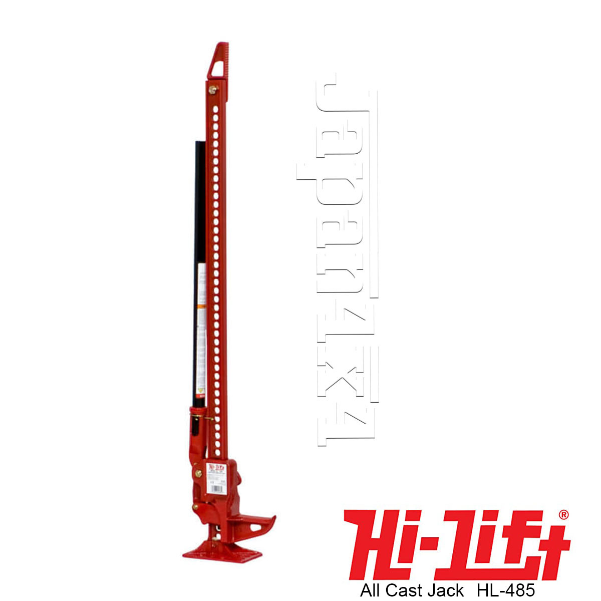 Hi-Lift 正規代理店 ハイリフトジャッキ 48インチ 耐荷重3.1トン レッド オールキャスト 全長122cm