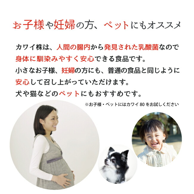 お得な2箱セット お試しサイズプレゼント Kawai カワイ300 乳酸球菌