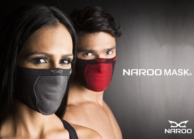 Naroo Mask X5sスポーツ用フェイスマスク 日焼け予防 UVカット 暴風、スギ・ヒノキ花粉症　防寒 夏用 自転車用  紫外線対策 虫除け 自転車ウエア スポーツマスク