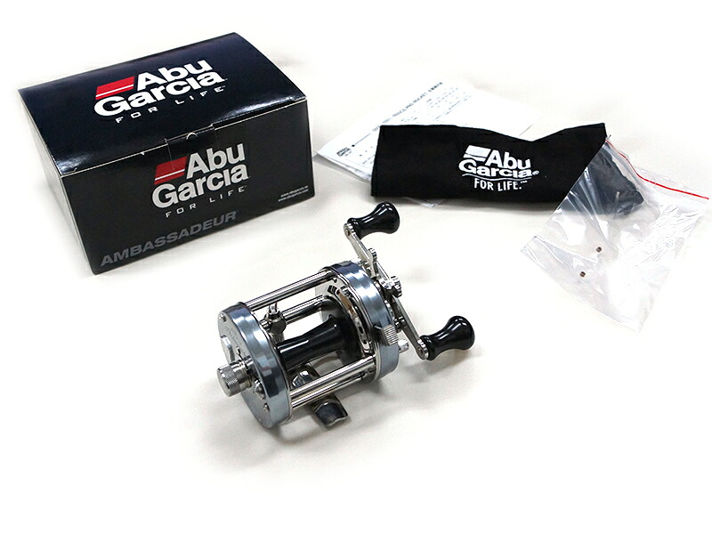 ABU アブガルシア アンバサダー 6500CS ロケット BL/GR 右ハンドル