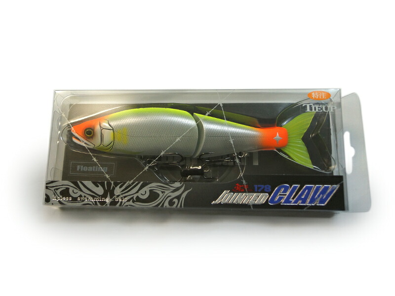 ガンクラフト ジョインテッドクロー 178 タイプＦ フローティング #M-15 シャイニングレイ