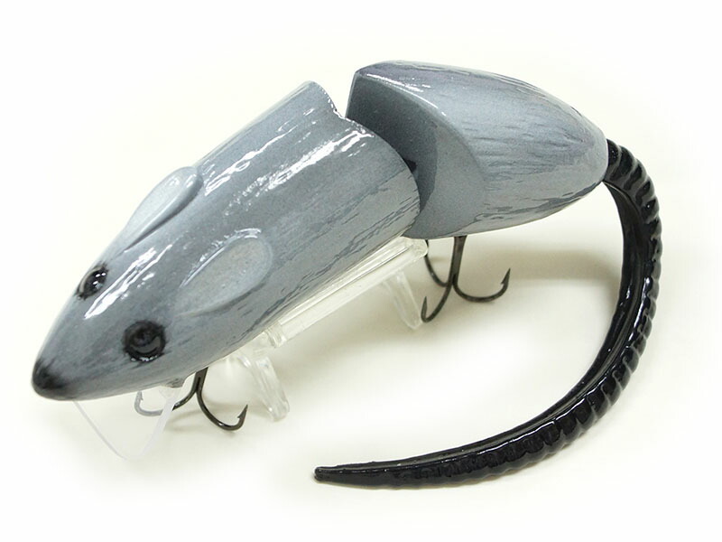 レゴベイツ アルファラット 6.5インチ グレー x ブラックテール JERRY RAGO`S｜Japan Bass Tackle