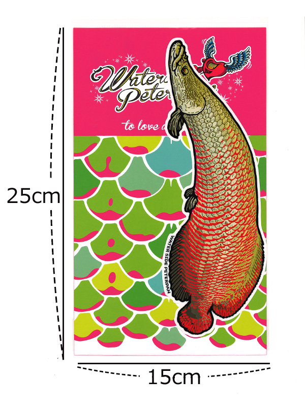 【楽天市場】ウォーターサイドピーターパン ラージサイズ アラパイマ ステッカー：Japan Bass Tackle