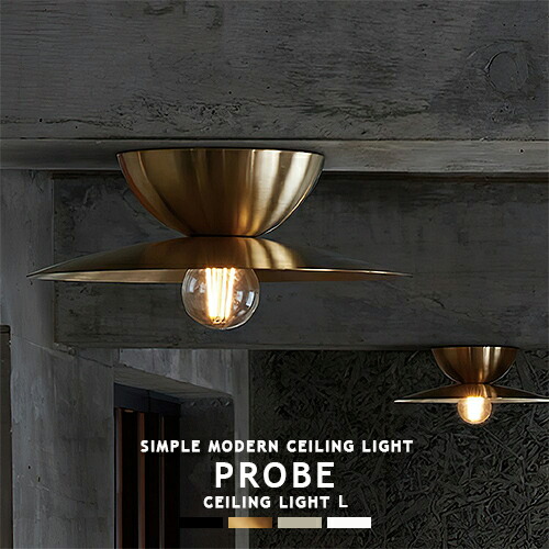 PROBE-CEILING LIGHT L プルーブシーリングライト L AW-0657 ARTWORKSTUDIO アートワークスタジオ 北欧 1灯 小型シーリングライト シーリングランプ スチール 真鍮 おしゃれ モダン シンプル ミニマル インダストリアル 廊下 玄関 階段 ホテルライク 店舗 LED対応(CP4 (PX10