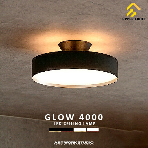 Glow 4000 LED-ceiling lamp グロー4000 LEDシーリングランプ アートワークスタジオ AW-0555E LEDシーリングライト LED内蔵 調光調色 アッパーライト 6畳用 8畳用 リモコン リビング照明 ダイニング 寝室 子供部屋 引掛シーリング 明るい おしゃれ ライト 照明 ARTWORKSTUDIO|ジャパンブリッジ