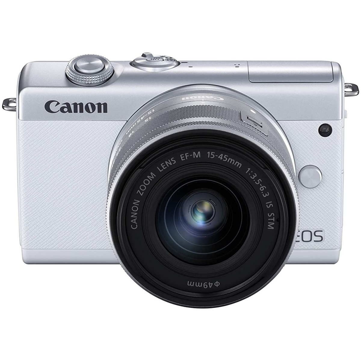 2021新春福袋】 Canon キヤノン ミラーレス一眼カメラ EOS M200 EF-M15-45 IS STM レンズキット ホワイト  3700C008 新品 somardistribuidora.com