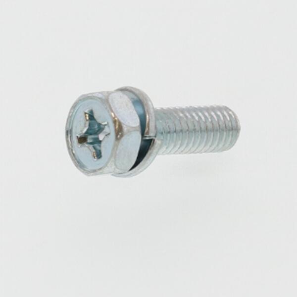 M12X30 B\u003d19(+)ｱﾌﾟｾｯﾄP\u003d2 組み込みねじ 鉄(標準) 三価ﾎﾜｲﾄ
