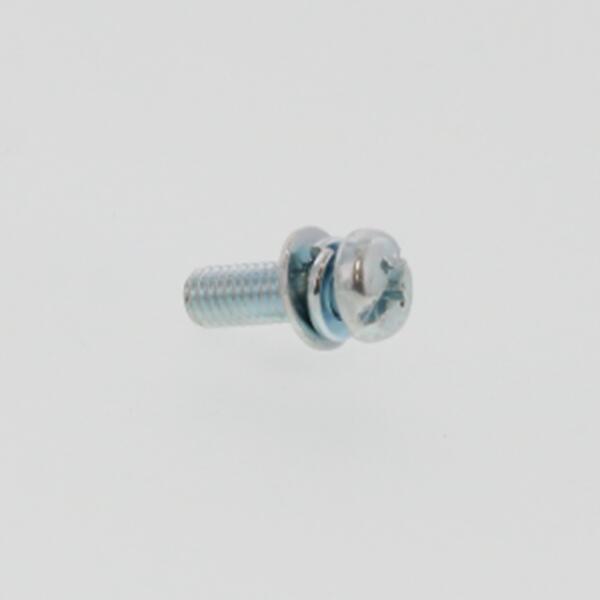 M3.5X10 (+-)ﾅﾍﾞP\u003d4 組み込みねじ 鉄(標準) 三価ﾎﾜｲﾄ