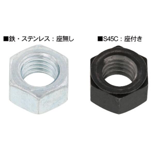 NO.8-32 ﾕﾆﾌｧｲねじ並目 六角ﾅｯﾄ ｽﾃﾝﾚｽ(303､304､XM7等) 生地(標準)｜ジャパネジ店