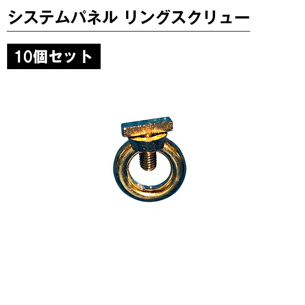 システムパネル リングスクリュー 10個セット