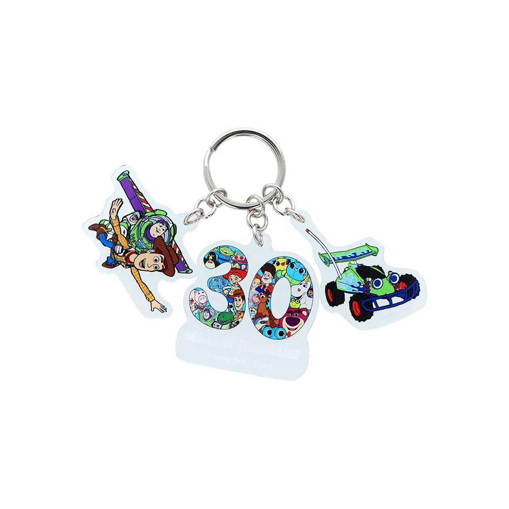 Sun-Star x Toy Story Acrylic Keychain - Buzz & Zurg (30th Anniversary Edition)