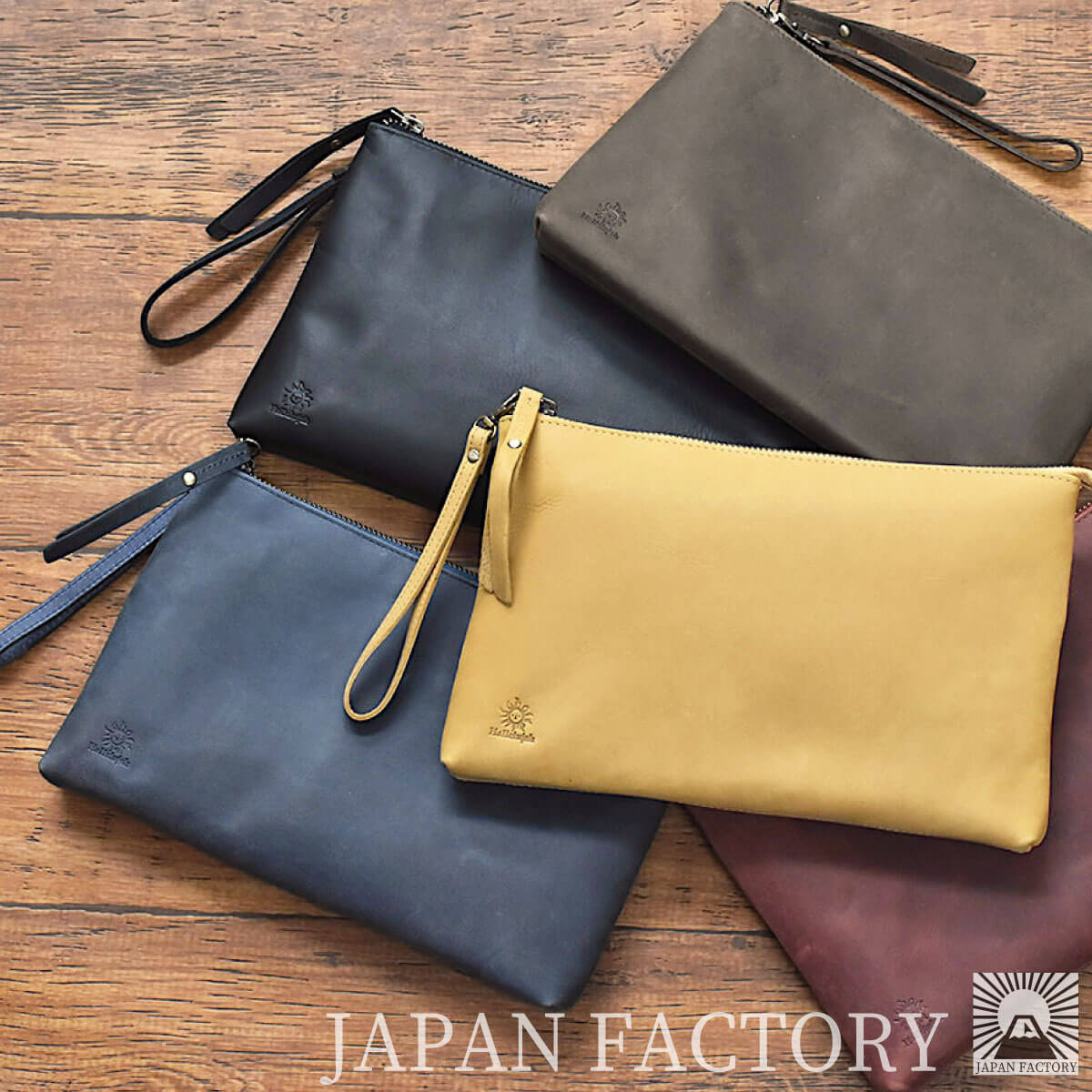 日本の職人技 ランキング ミニ レザー ストラップ 牛革 新作 名入れ可 Hallelujah クラッチバッグ ブランド ボディバッグ ポーチ 軽い メンズ レディース 本革 バッグ