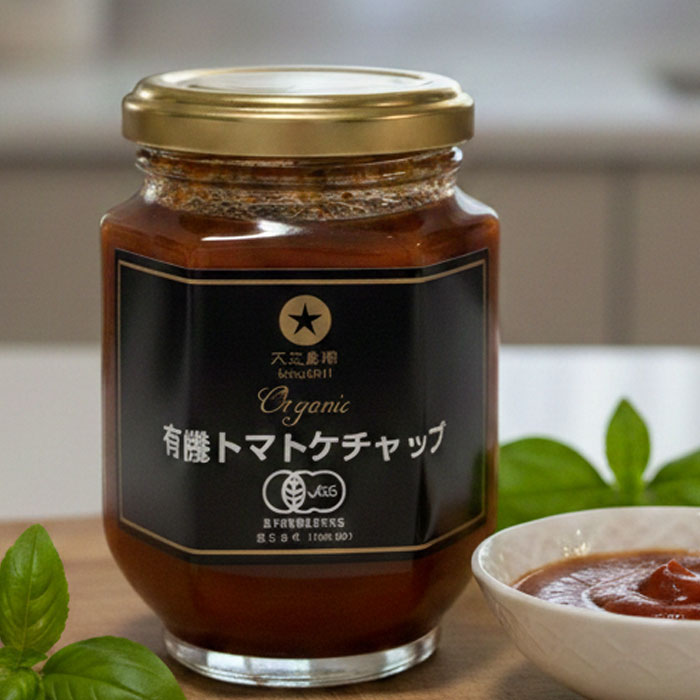 有機トマトケチャップ　190ｇ 12本　肥後あゆみの会 　オーガニックス 有機JAS｜日本食通