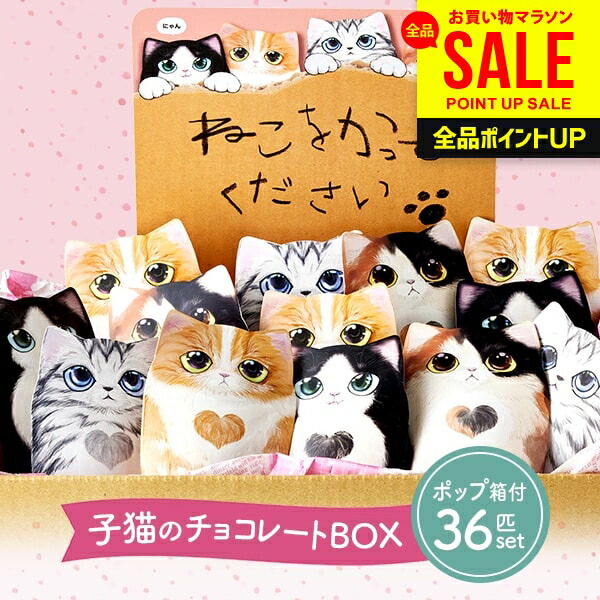 楽天市場】きまぐれねこにゃん クランチチョコ 20個装入 { 駄菓子 お
