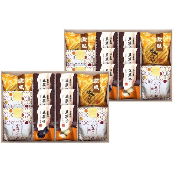 お菓子 ギフト 和菓子 小豆パイ 豆菓子 欧風せんべい セット 詰め合わせ 和風 スイーツ 個包装 食品 食べ物 内祝い お返し 出産内祝い 結婚内祝い 結婚祝い 出産祝い 香典返し 快気祝い 引越し 挨拶 お礼 プレゼント 送料無料 DW-50R