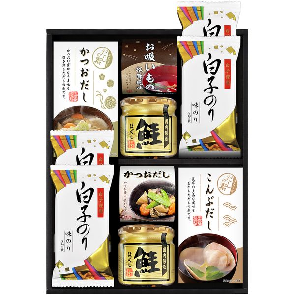 海苔 ギフト 味付け海苔 味付けのり 白子のり だしの素 瓶詰 鮭フレーク お吸い物 海味彩 セット 詰め合わせ 惣菜 ご飯のお供 食品 食べ物 内祝い お返し 出産内祝い 結婚内祝い 結婚祝い 出産祝い 香典返し 快気祝い 引越し 挨拶 お礼 プレゼント 送料無料 GIR-402