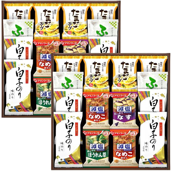 お中元 夏ギフト 海苔 ギフト 味付け海苔 味付のり 味付けのり 白子のり アマノフーズ フリーズドライ 味噌汁 セット 詰め合わせ 惣菜 ご飯のお供 食品 内祝い お返し 出産内祝い 結婚内祝い 結婚祝い 香典返し 快気祝い 送料無料 HGU80|ジャパンギフト
