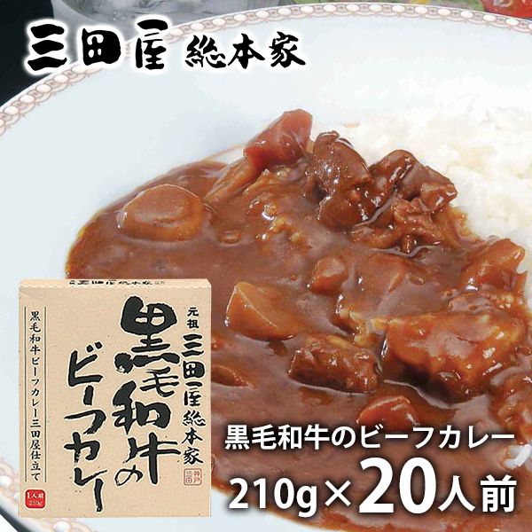内祝い お返し メーカー直送 送料無料 惣菜 母の日 ギフト 黒毛和牛のビーフカレー 20食 セット 詰め合わせ 三田屋総本家 出産内祝い 結婚内祝い 新築祝い 結婚祝い 出産祝い 香典返し 快気祝い お祝い返し お礼 プレゼント 母の日ギフト2026