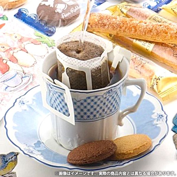 送料無料 内祝い お返し お中元 スイーツ コーヒー ギフト ピーターラビット カフェタイム 珈琲 お菓子 クッキー セット キャラクター かわいい おしゃれ 出産内祝い 結婚内祝い 結婚祝い 出産祝い 引き出物 香典返し 快気祝い お祝い返し 引越し 挨拶 お礼 プレゼント