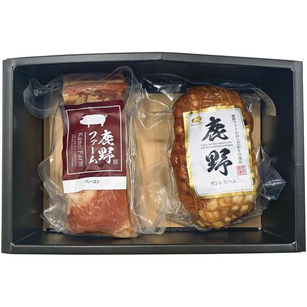 鹿野ファーム ハム 母の日 ギフト ボンレスハム ベーコン セット 詰め合わせ 燻製美食 肉加工品 肉惣菜 国産 グルメ 食品 内祝い お返し 出産内祝い 結婚内祝い 結婚祝い 出産祝い 香典返し 快気祝い 引越し 挨拶 お礼 プレゼント 送料無料 KB-04 母の日ギフト2026