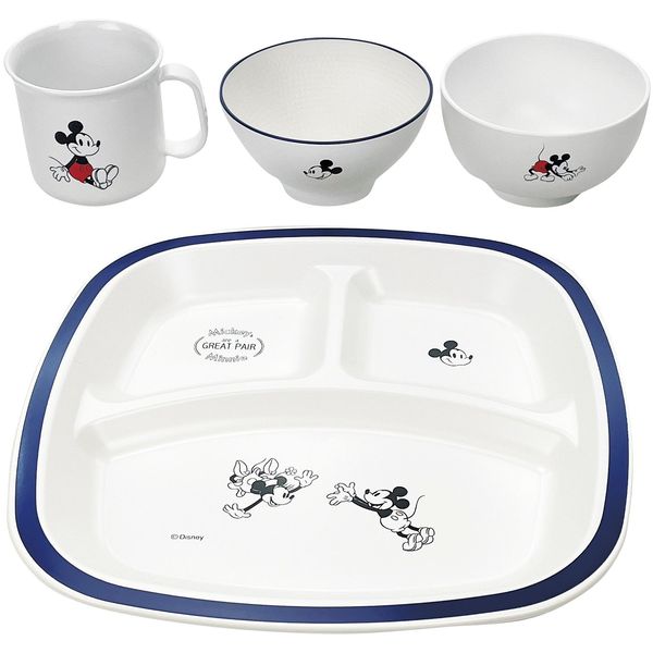 ディズニー キャラクター グッズ キッズ用食器 ギフト 子供食器 4点 セット 詰め合わせ D-MF30 ミッキー 食洗器対応 内祝い お返し 出産内祝い 結婚内祝い 結婚祝い 出産祝い 香典返し 快気祝い 引越し 挨拶 お礼 プレゼント 送料無料 69148