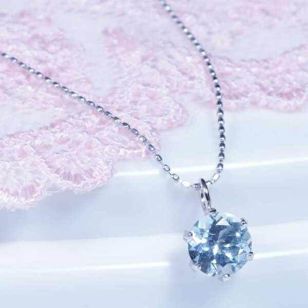 楽天市場】pt900 アクアマリン 4ミリ ラウンド ダイヤカット