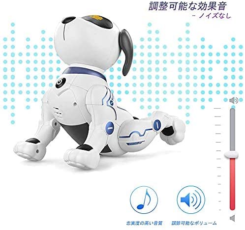 送料無料 ロボット犬おもちゃ犬 犬 ロボット 電子ペット子供 誕生日プレゼント 男の子 ロボット スタントドッグ 音楽演奏ダンス コマンドアクション プログラム可能音声制御 タッチコントロール Christine Coppin Com