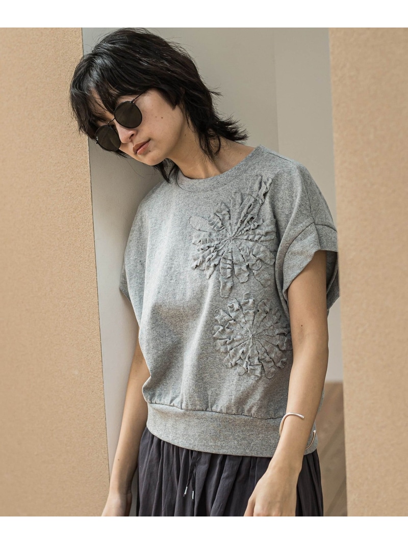 Droite lautreamont / ドロワットロートレアモン 【WEB限定】グログランボーダー切替えプルオーバー≪手洗い可能≫ WEB限定】グログランボーダー切替えプルオーバー≪手洗い可能