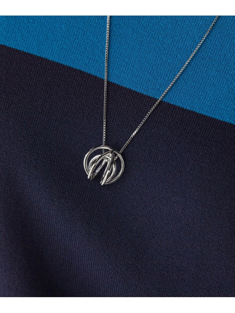 【SALE／20%OFF】イヤーカフモチーフネックレス la.f... ラ・エフ アクセサリー・腕時計 ネックレス シルバー ゴールド【RBA_E】【送料無料】[ Fashion]