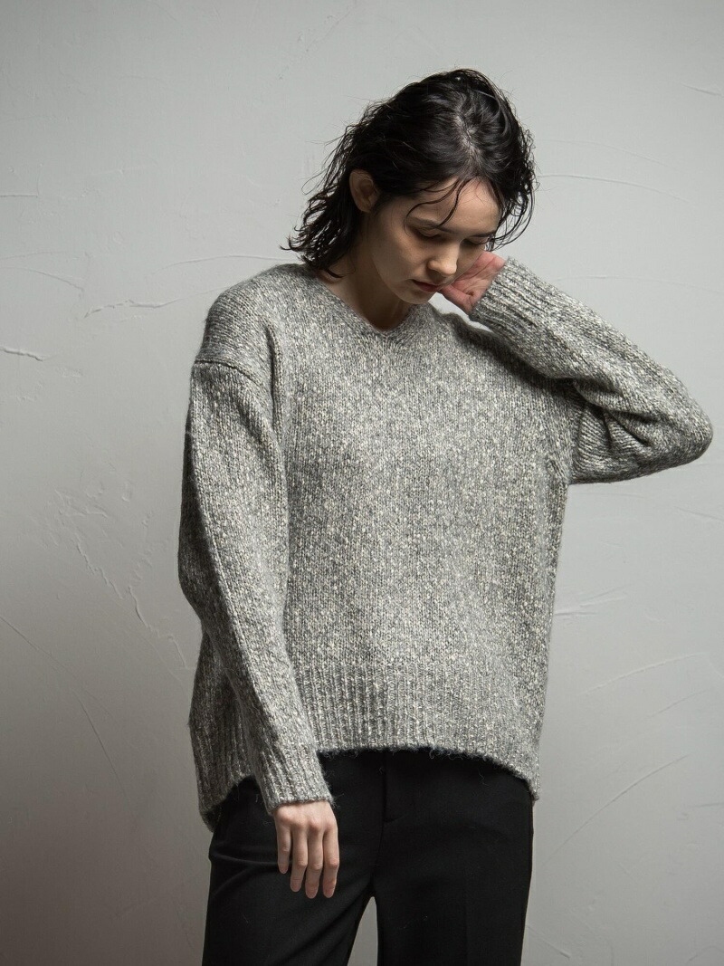 アルパカmixカラーニット 手洗い可能 La F ラ エフ