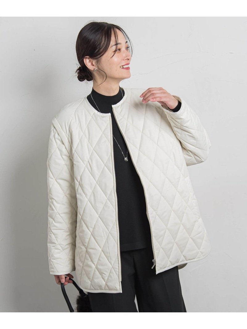 【SALE／50%OFF】撥水キルティングコート≪袖取り外し可能≫ LAUTREAMONT ロートレアモン ジャケット・アウター その他のジャケット・アウター ブラック ホワイト ブラウン【RBA_E】【送料無料】[ Fashion]｜JAVA ONLINE