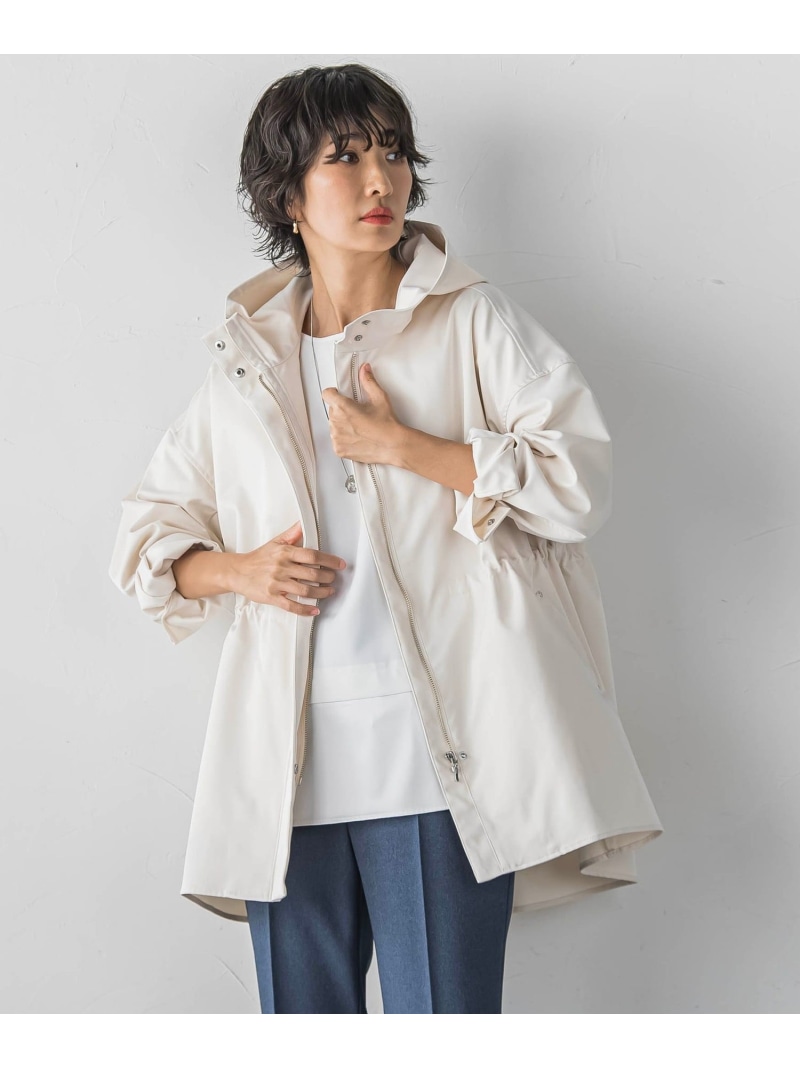 【WEB限定】撥水マウンテンパーカー la.f... ラ・エフ ジャケット・アウター テーラードジャケット・ブレザー ホワイト カーキグリーン グレー【送料無料】[ Fashion]