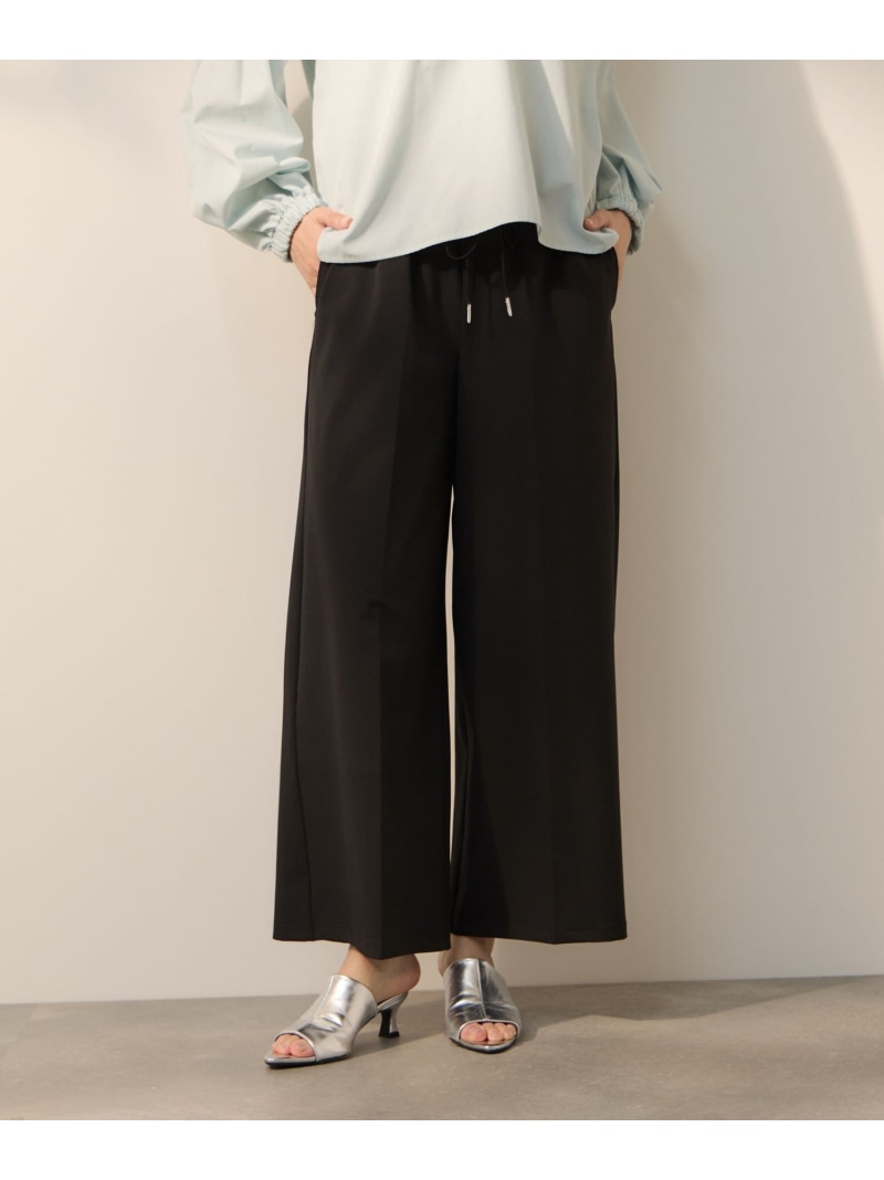 CICA配合サークルストレッチイージーワイドパンツ ketty ケティ パンツ その他のパンツ ブラック ネイビー【送料無料】[ Fashion]