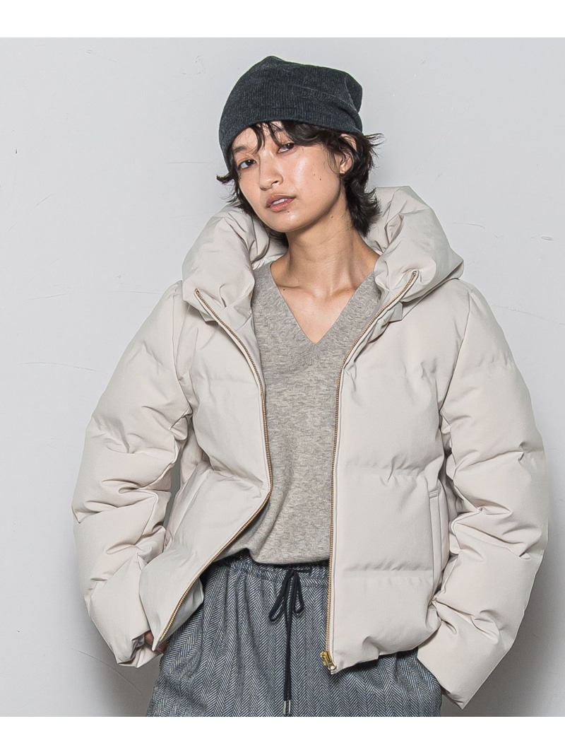 【SALE／10%OFF】コンパクトシームレスダウンジャケット MAYSON GREY メイソングレイ ジャケット・アウター テーラードジャケット・ブレザー ブラック ホワイト ブラウン【RBA_E】【送料無料】[ Fashion]