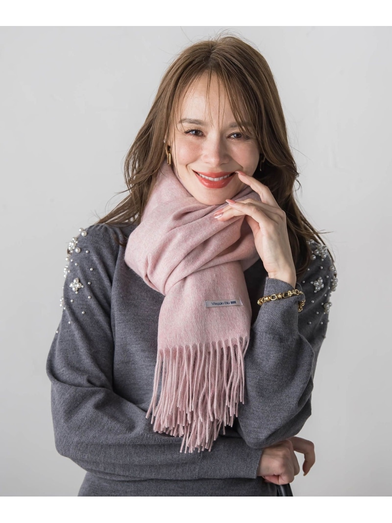 【SALE／30%OFF】マフラー Viaggio Blu ビアッジョブルー ファッション雑貨 マフラー・ストール・ネックウォーマー イエロー ピンク【RBA_E】【送料無料】[ Fashion]｜JAVA ONLINE