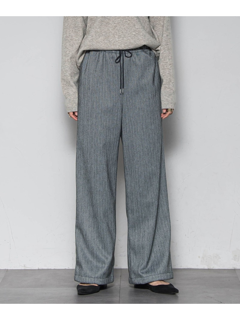 【SALE／10%OFF】【楽・美・軽】イージーワイドパンツ≪手洗い可能≫ MAYSON GREY メイソングレイ パンツ その他のパンツ ブラウン ホワイト グレー【RBA_E】【送料無料】[ Fashion]