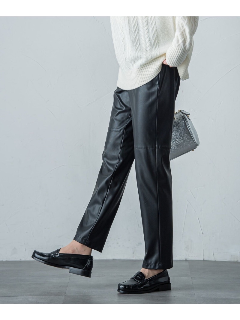 【SALE／50%OFF】【カタログ掲載】2WAY合皮パンツ LAUTREAMONT ロートレアモン パンツ その他のパンツ ブラック【RBA_E】【送料無料】[ Fashion]