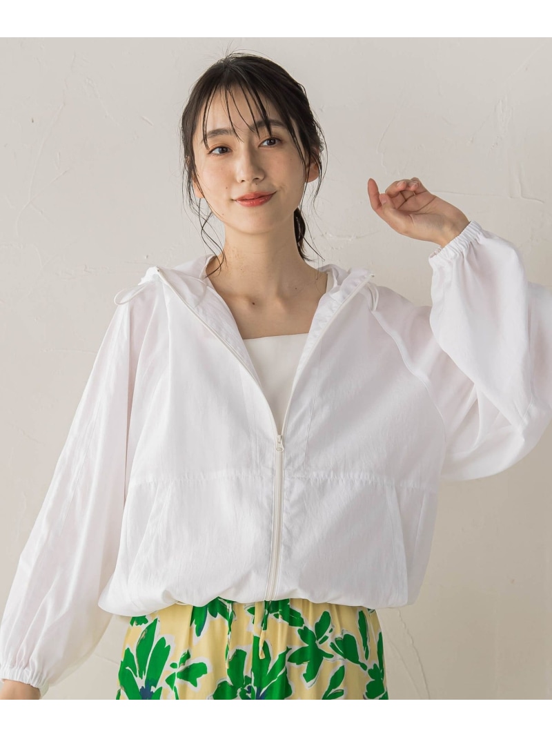 【SALE／20%OFF】ECOブライトローン撥水ブルゾン Droite lautreamont ドロワット・ロートレアモン ジャケット・アウター テーラードジャケット・ブレザー ブラック ホワイト【RBA_E】【送料無料】[ Fashion]｜JAVA ONLINE