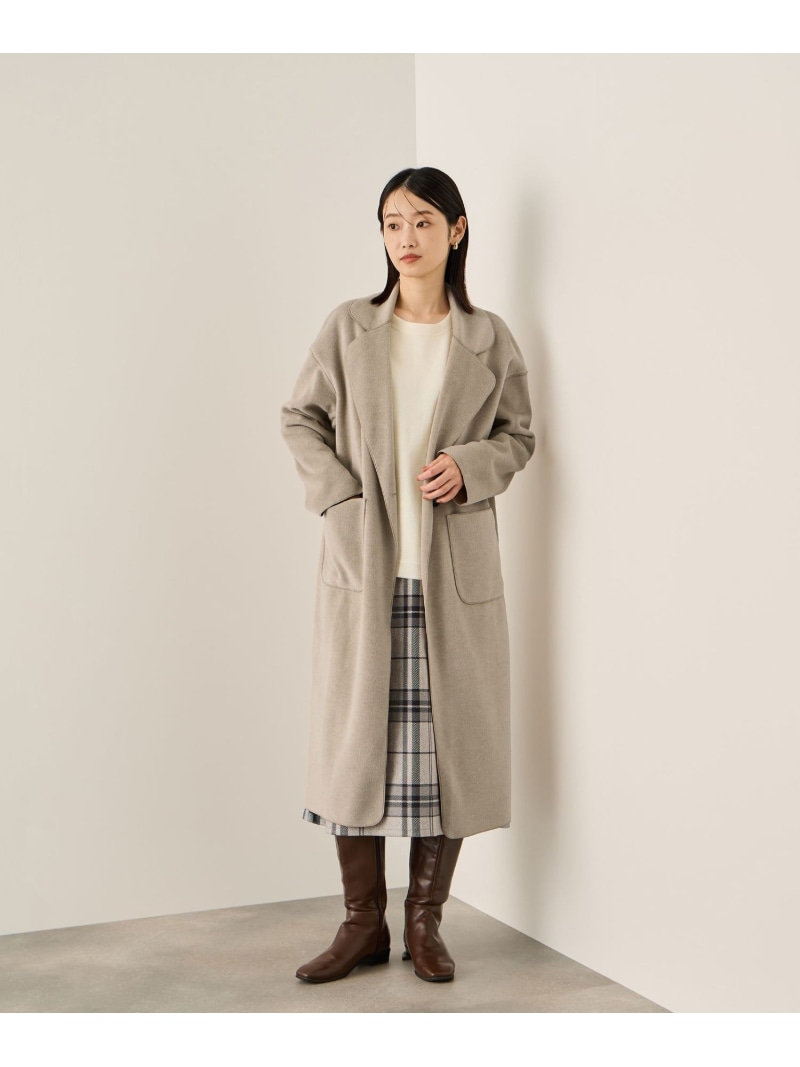 【SALE／40%OFF】ブランケットメルトンガウンコート ketty ケティ ジャケット・アウター その他のジャケット・アウター ベージュ【RBA_E】【送料無料】[ Fashion]