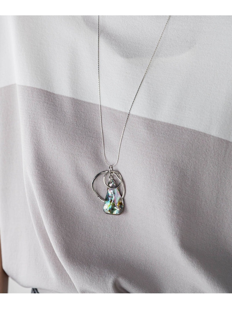 シェルトップネックレス la.f... ラ・エフ アクセサリー・腕時計 ネックレス シルバー ゴールド【送料無料】[ Fashion]