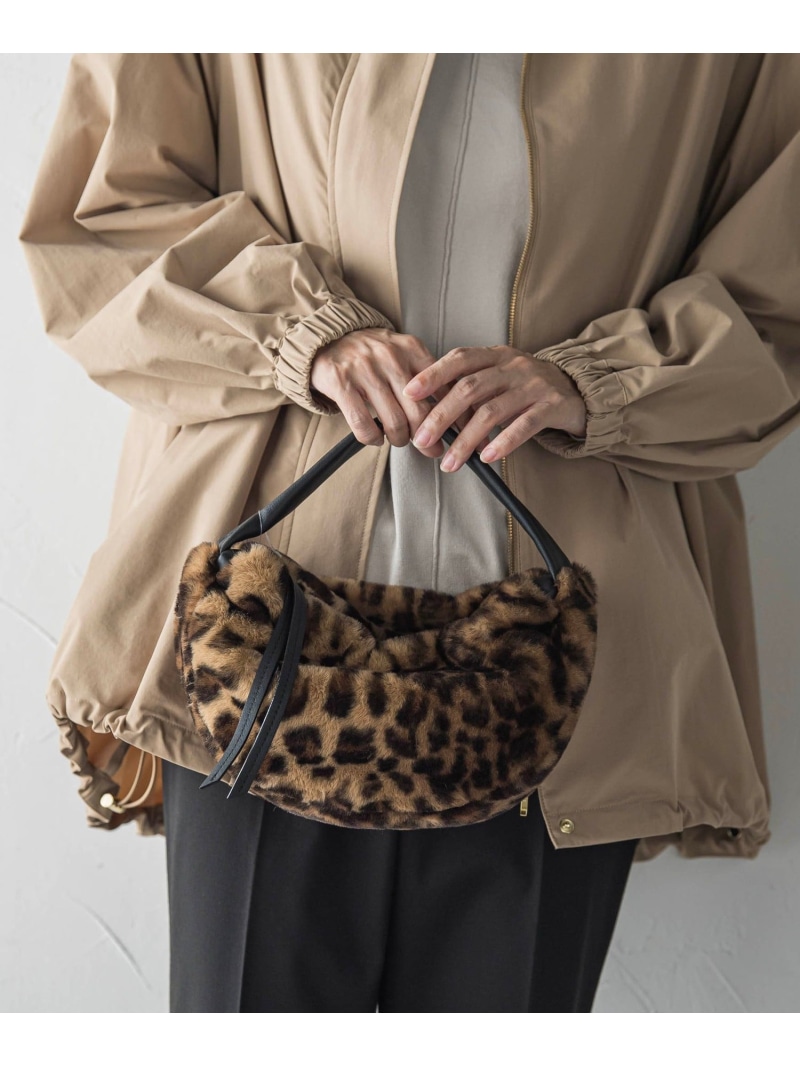 【SALE／30%OFF】【VIOLAd'ORO】エコファームーン型バッグ la.f... ラ・エフ バッグ その他のバッグ ブラウン ベージュ【RBA_E】【送料無料】[ Fashion]