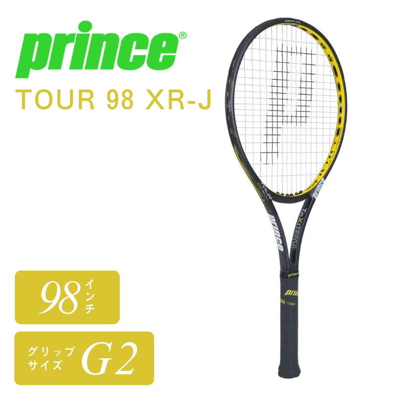 Prince TOUR 98 XR-J 7T40L4022 皇子 周遊旅行98 XR-J 98in 300g 16×18 硬式 庭球櫂 回転運動 抑えつける 中上級 引きくらべる真似形 部活 力くらべ