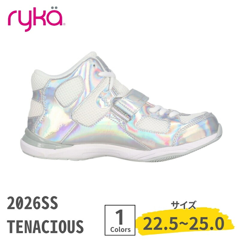 Ryka ryka ライカ ダンス ラテン JAZZERCISE エクササイズ スタジオ ズンバ ZUMBA ラテンエアロ トレーニング フィットネス シューズ TENACIOUS テナシオス E6633M-26SS