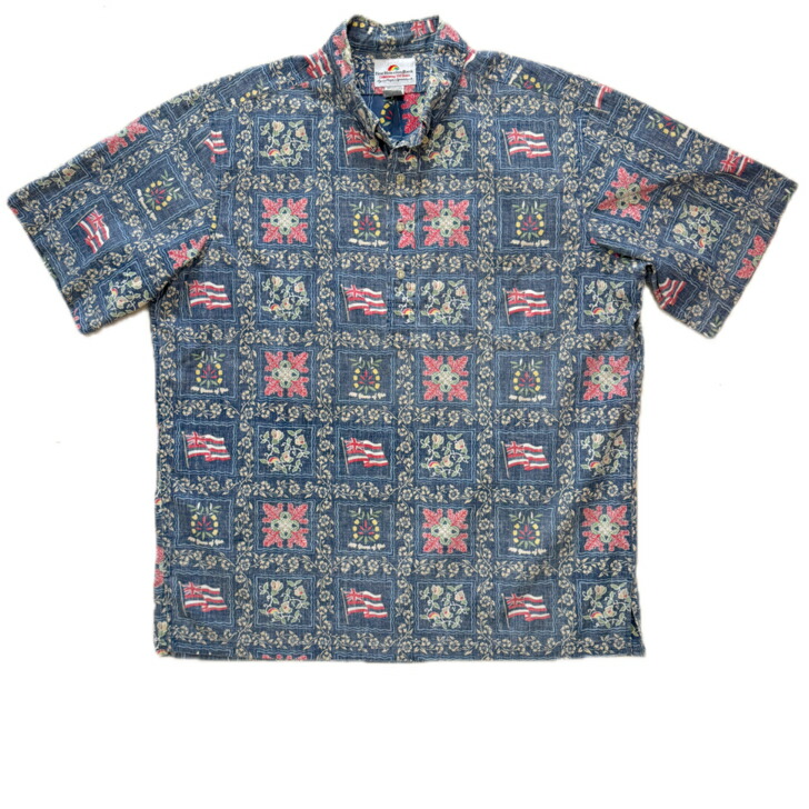 楽天市場】【Used/古着】Nakeu` Awai Honolulu アロハシャツ 1980s M 